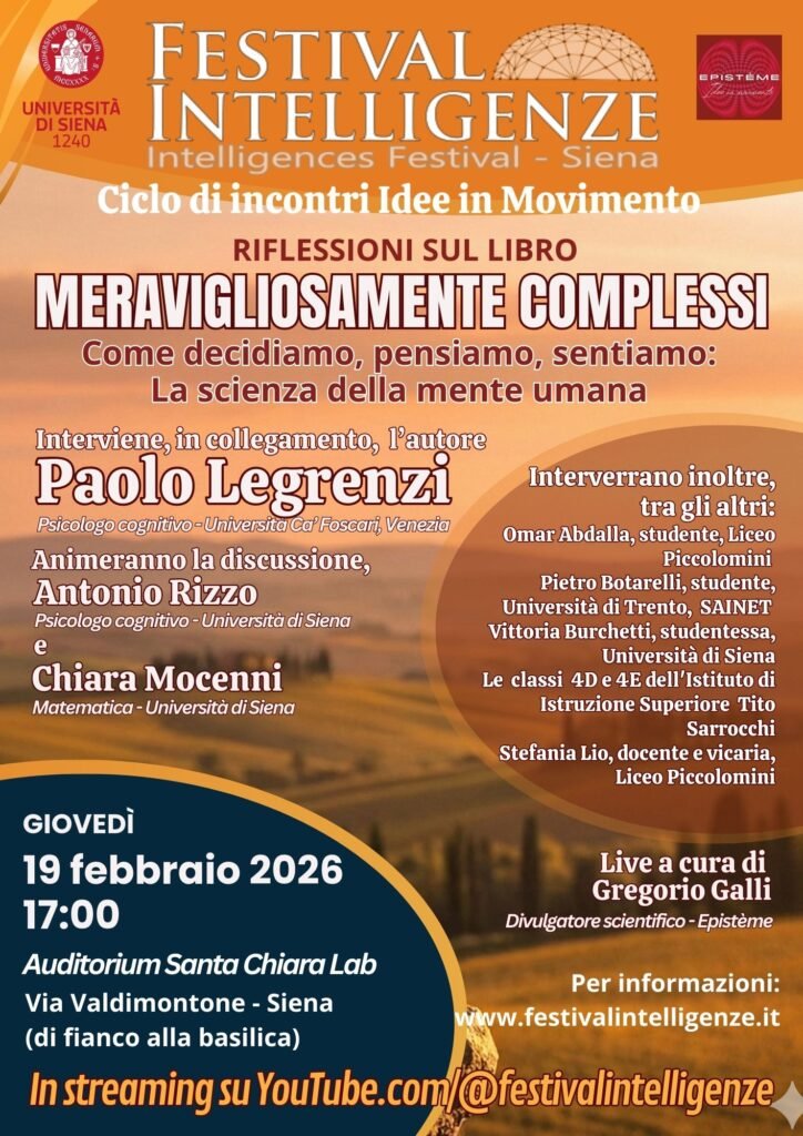 Riflessioni sul libro MERAVIGLIOSAMENTE COMPLESSI